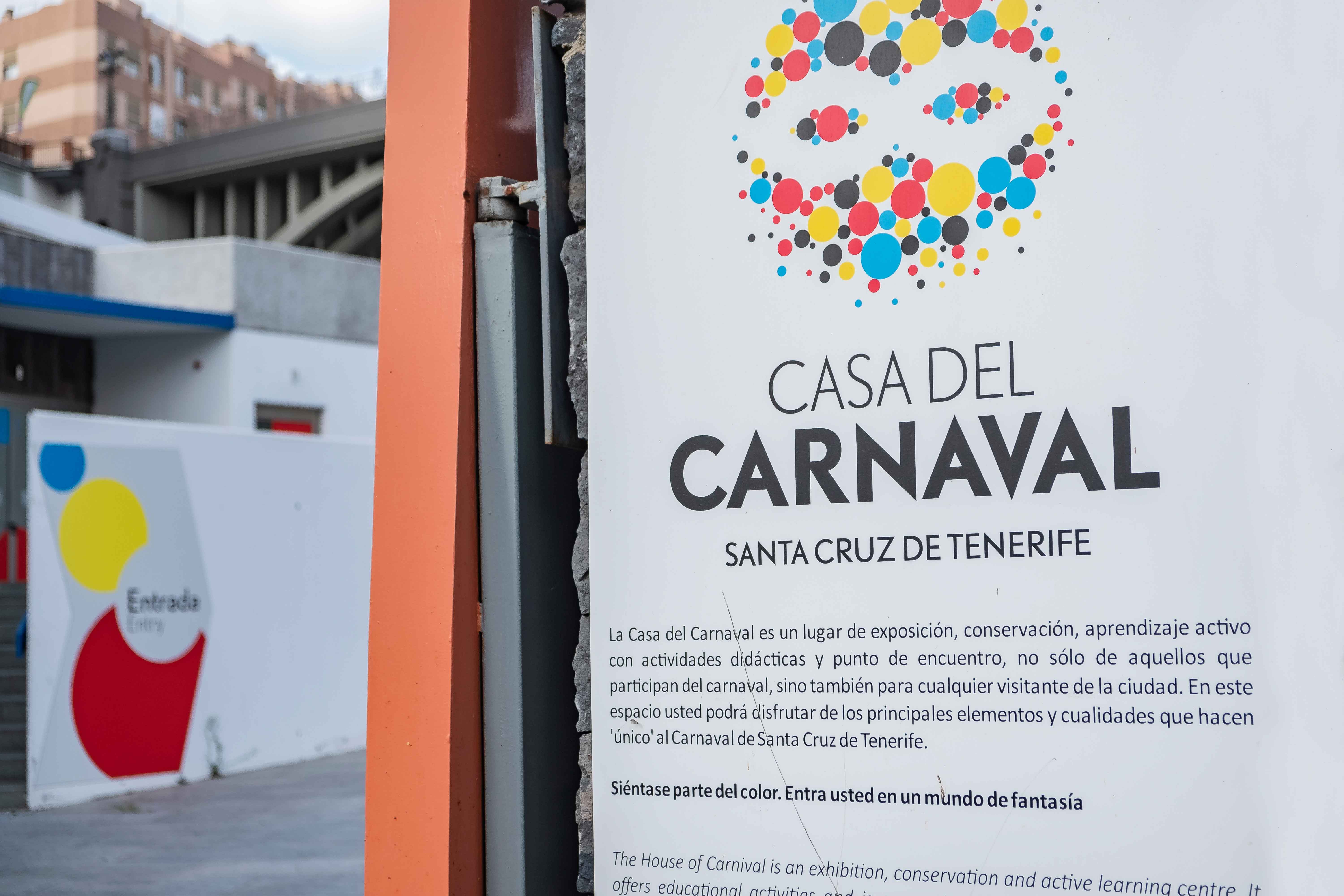 Carnival Carnaval Door decoration Villa de la Orotava Tenerife
